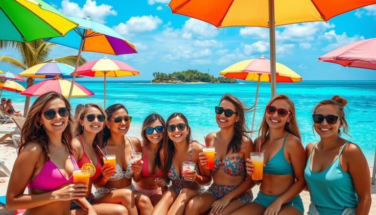 girls trip group travel destinations