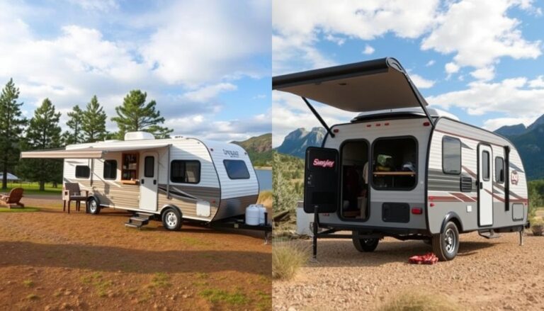 what is a destination trailer vs travel trailer